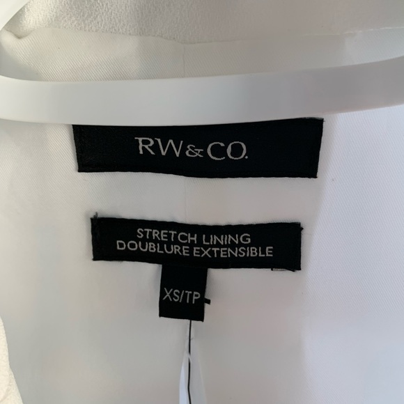 RW&Co White Blazer - Picture 2 of 3